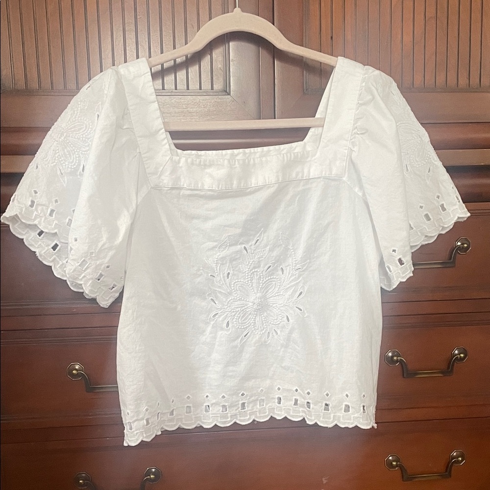 LOFT square neck top
